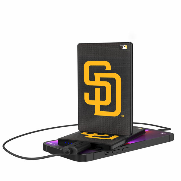 San Diego Padres Linen 2500mAh Credit Card Powerbank