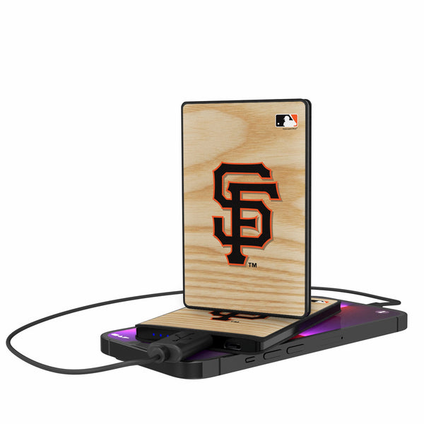 San Francisco Giants Baseball Bat 2500mAh Credit Card Powerbank