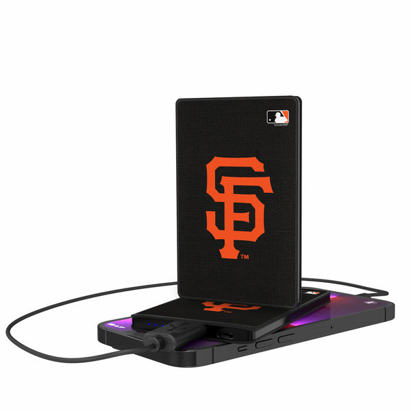 San Francisco Giants Solid 2500mAh Credit Card Powerbank