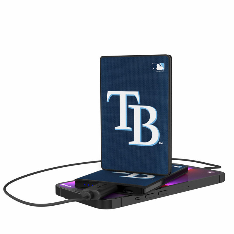 Tampa Bay Rays Solid 2500mAh Credit Card Powerbank