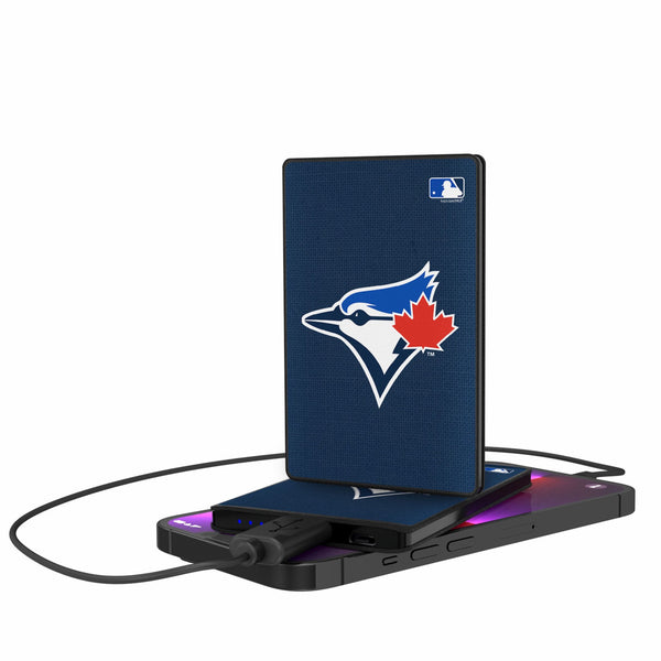 Toronto Blue Jays Solid 2500mAh Credit Card Powerbank