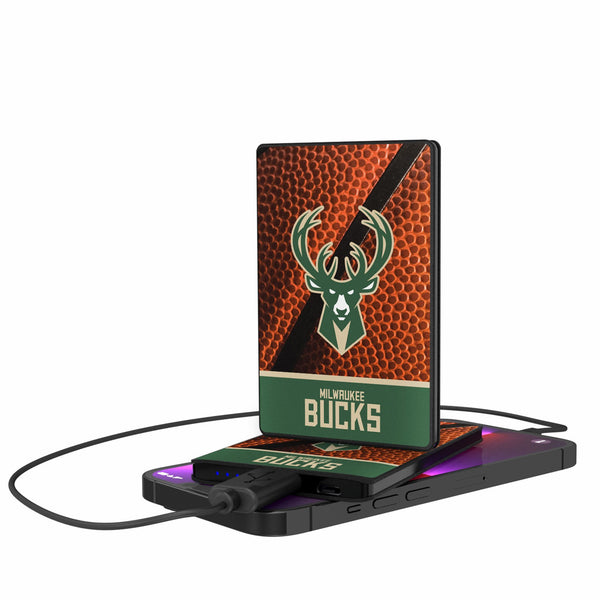 Milwaukee Bucks Basketball 2500mAh Credit Card Powerbank