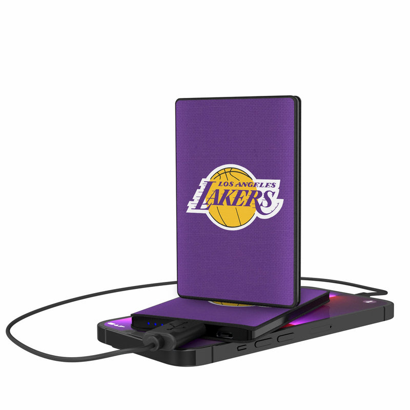 Los Angeles Lakers Solid 2500mAh Credit Card Powerbank