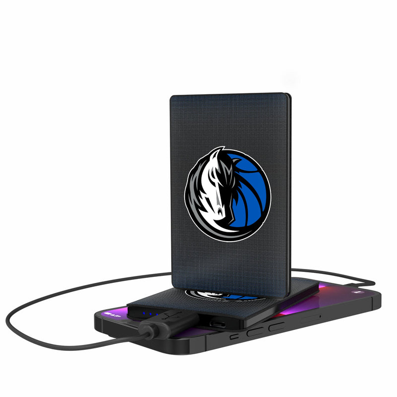 Dallas Mavericks Linen 2500mAh Credit Card Powerbank