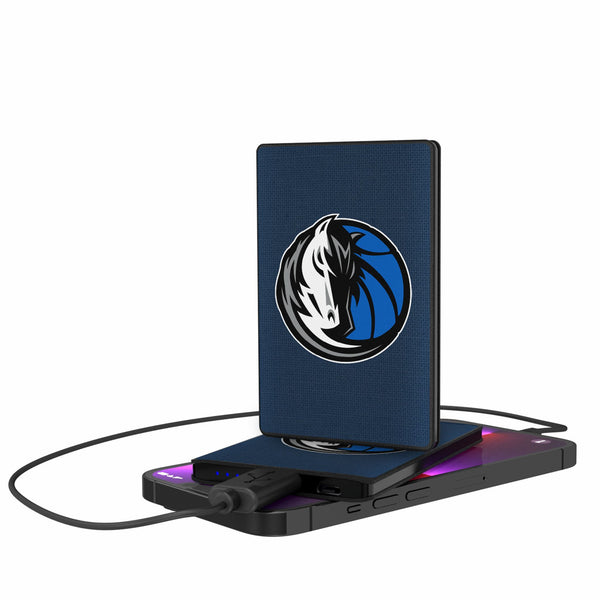 Dallas Mavericks Solid 2500mAh Credit Card Powerbank