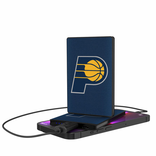 Indiana Pacers Solid 2500mAh Credit Card Powerbank