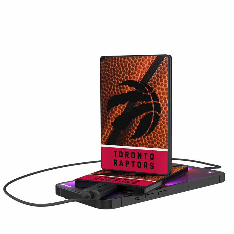 Toronto Raptors Basketball 2500mAh Credit Card Powerbank