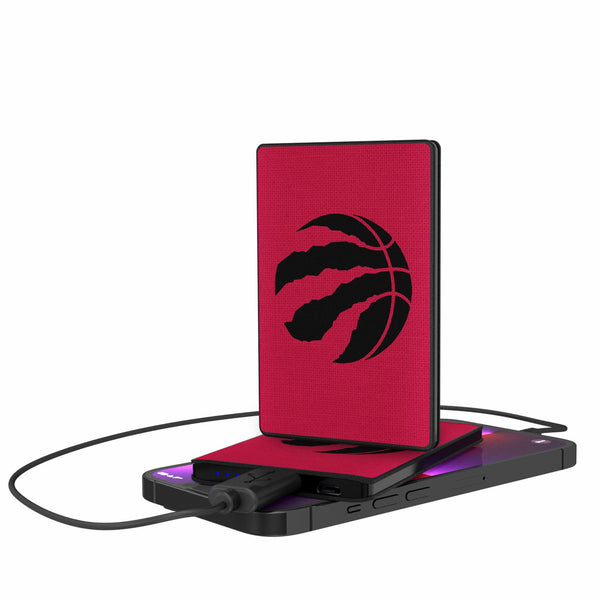 Toronto Raptors Solid 2500mAh Credit Card Powerbank