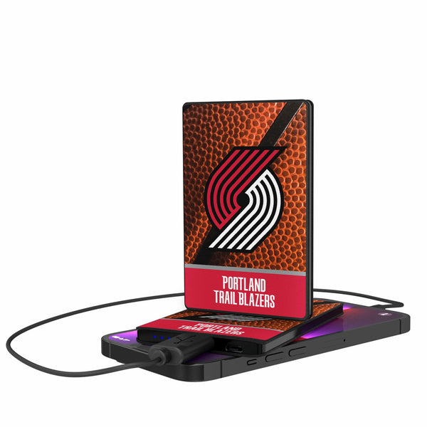 Portland Trail Blazers Basketball 2500mAh Credit Card Powerbank