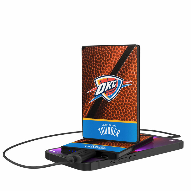 Oklahoma City Thunder Basketball 2500mAh Credit Card Powerbank