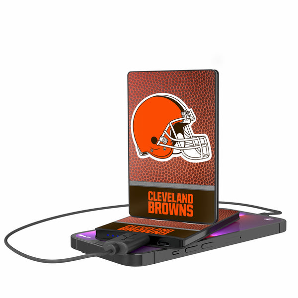 Cleveland Browns Football Wordmark 2500mAh Credit Card Powerbank