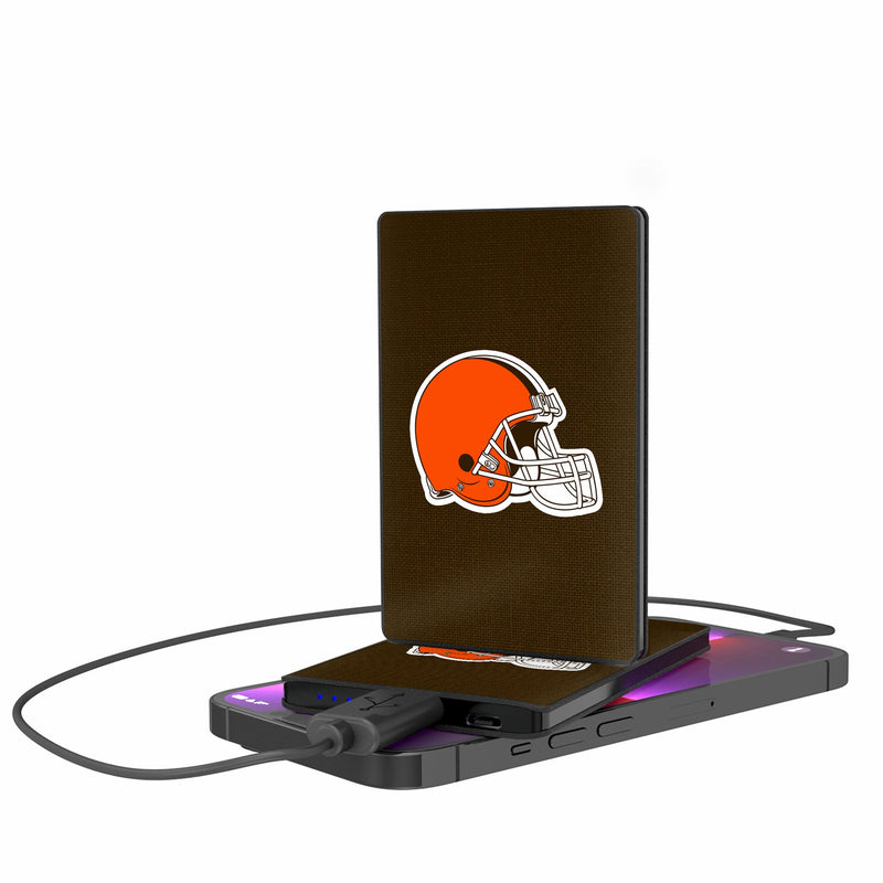 Cleveland Browns Solid 2500mAh Credit Card Powerbank