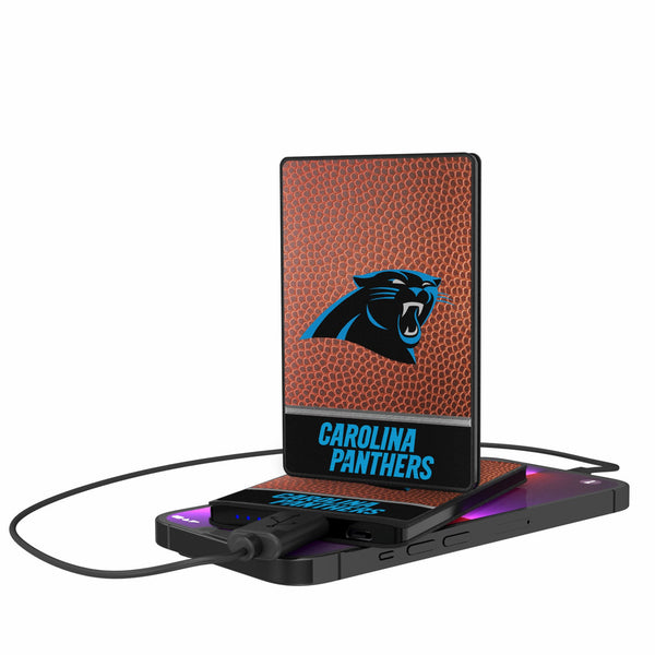 Carolina Panthers Football Wordmark 2500mAh Credit Card Powerbank