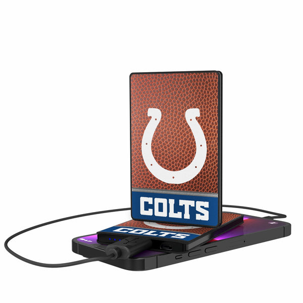 Indianapolis Colts Football Wordmark 2500mAh Credit Card Powerbank