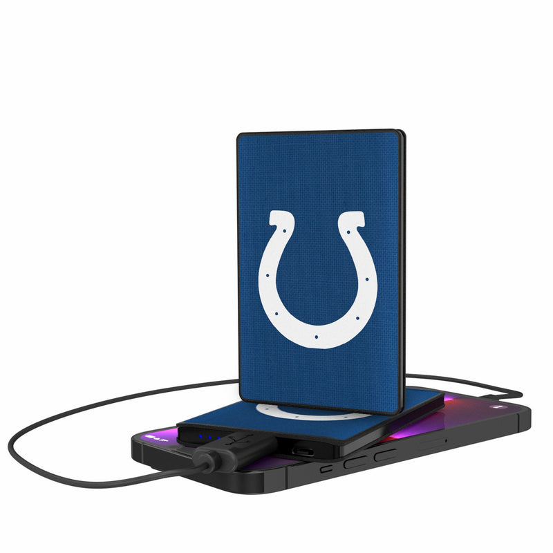 Indianapolis Colts Solid 2500mAh Credit Card Powerbank