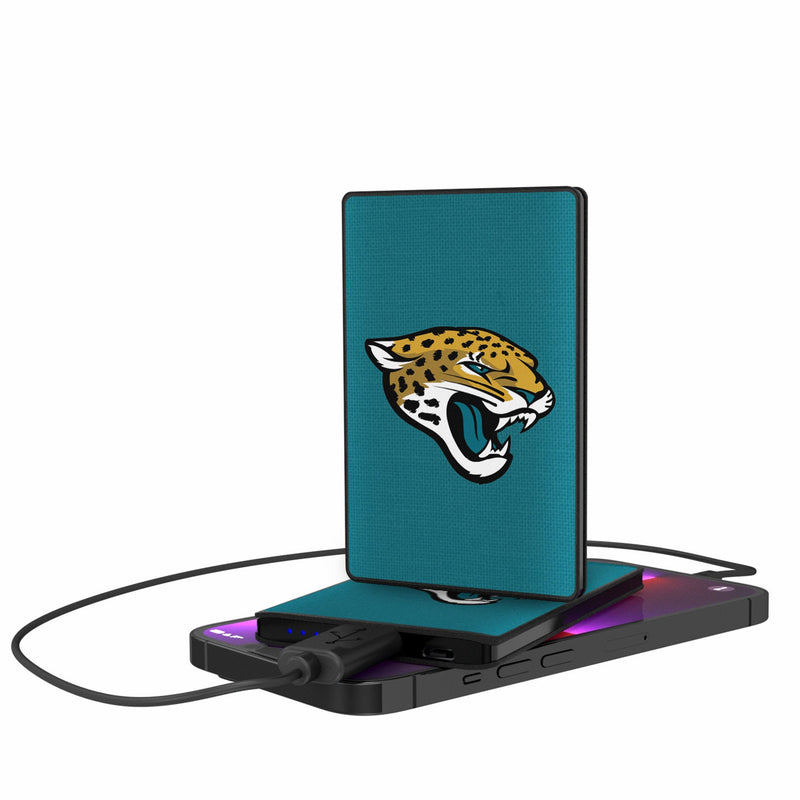 Jacksonville Jaguars Solid 2500mAh Credit Card Powerbank