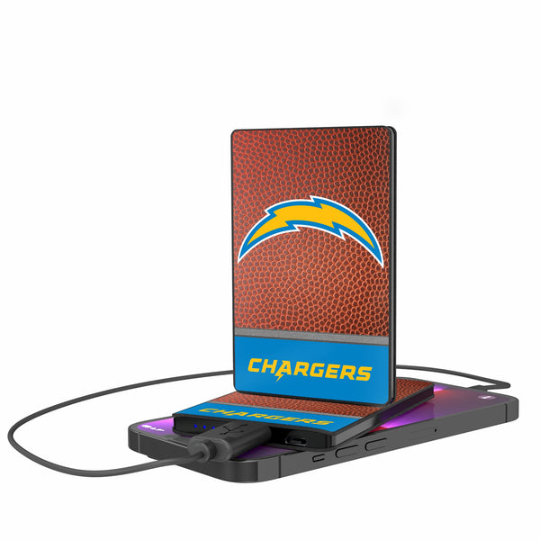 Los Angeles Chargers Football Wordmark 2500mAh Credit Card Powerbank