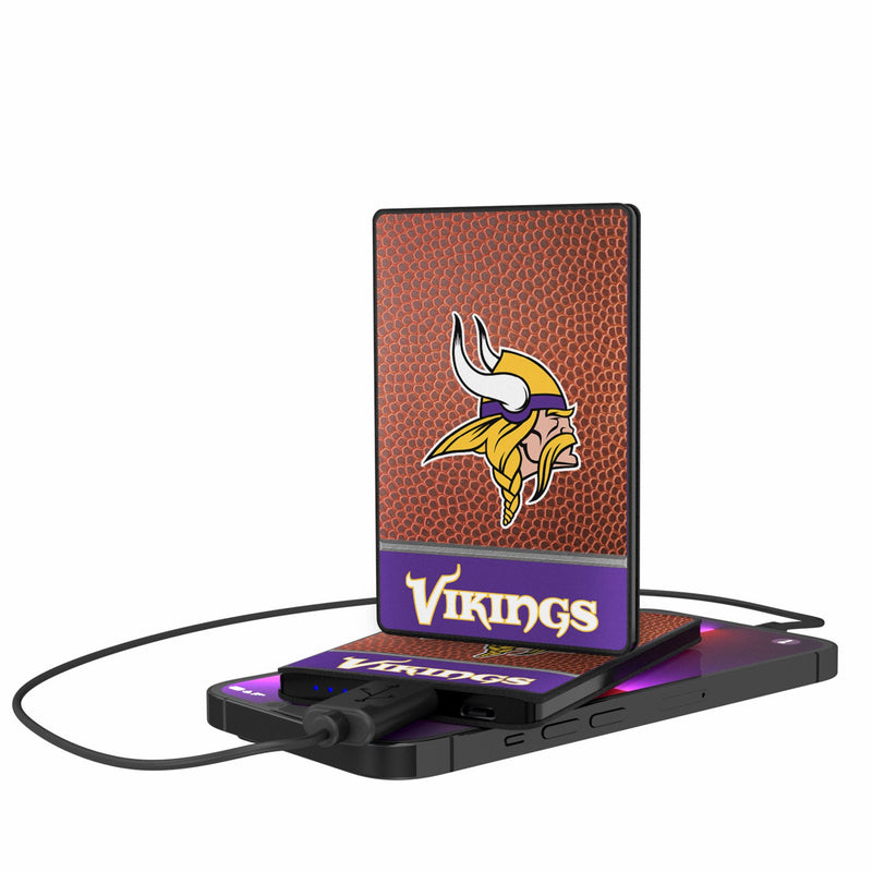 Minnesota Vikings Football Wordmark 2500mAh Credit Card Powerbank