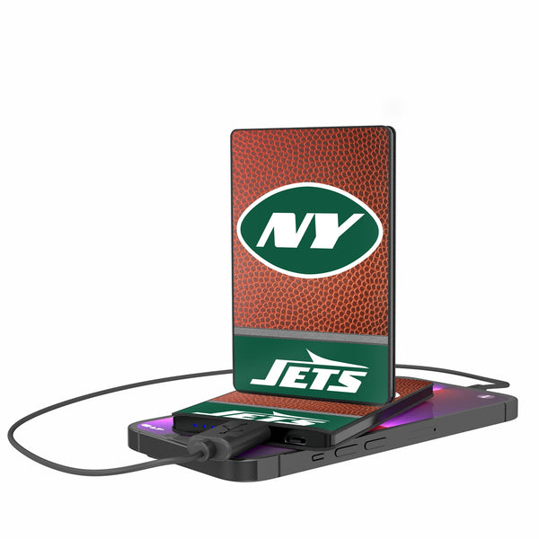 New York Jets Football Wordmark 2500mAh Credit Card Powerbank