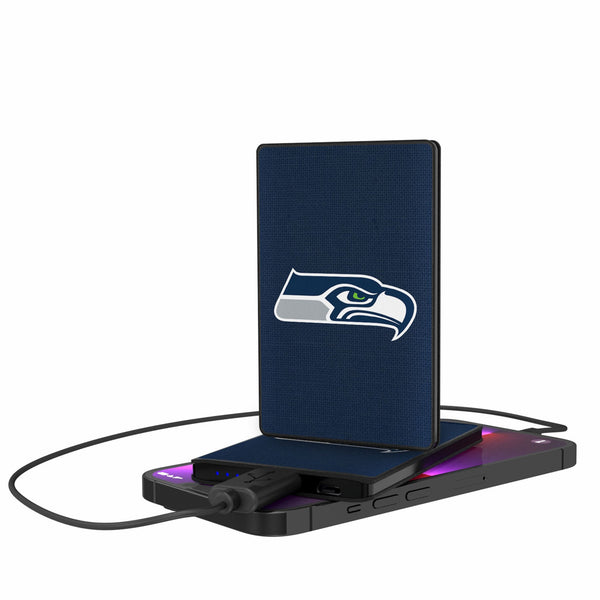 Seattle Seahawks Solid 2500mAh Credit Card Powerbank