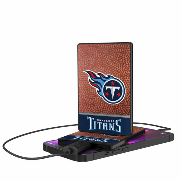 Tennessee Titans Football Wordmark 2500mAh Credit Card Powerbank