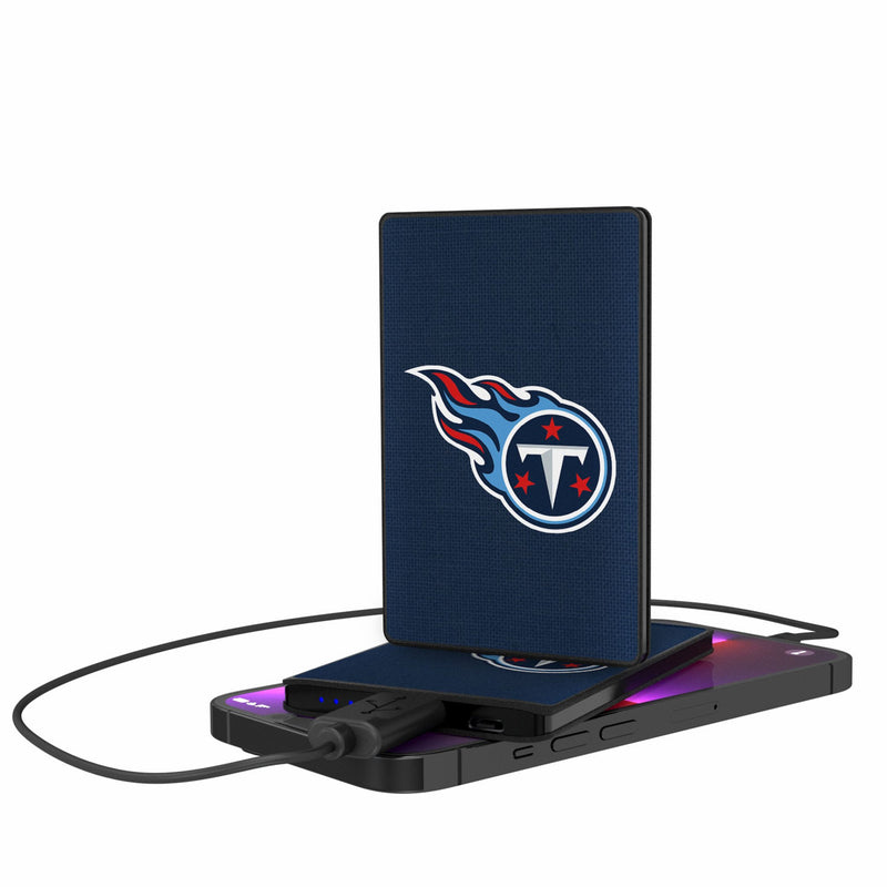 Tennessee Titans Solid 2500mAh Credit Card Powerbank