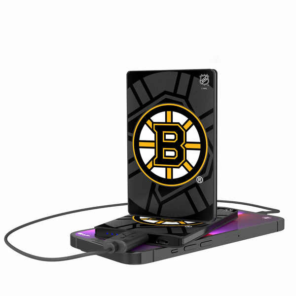 Boston Bruins Monocolor Tilt 2500mAh Credit Card Powerbank