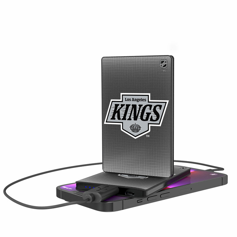 LA Kings Linen 2500mAh Credit Card Powerbank