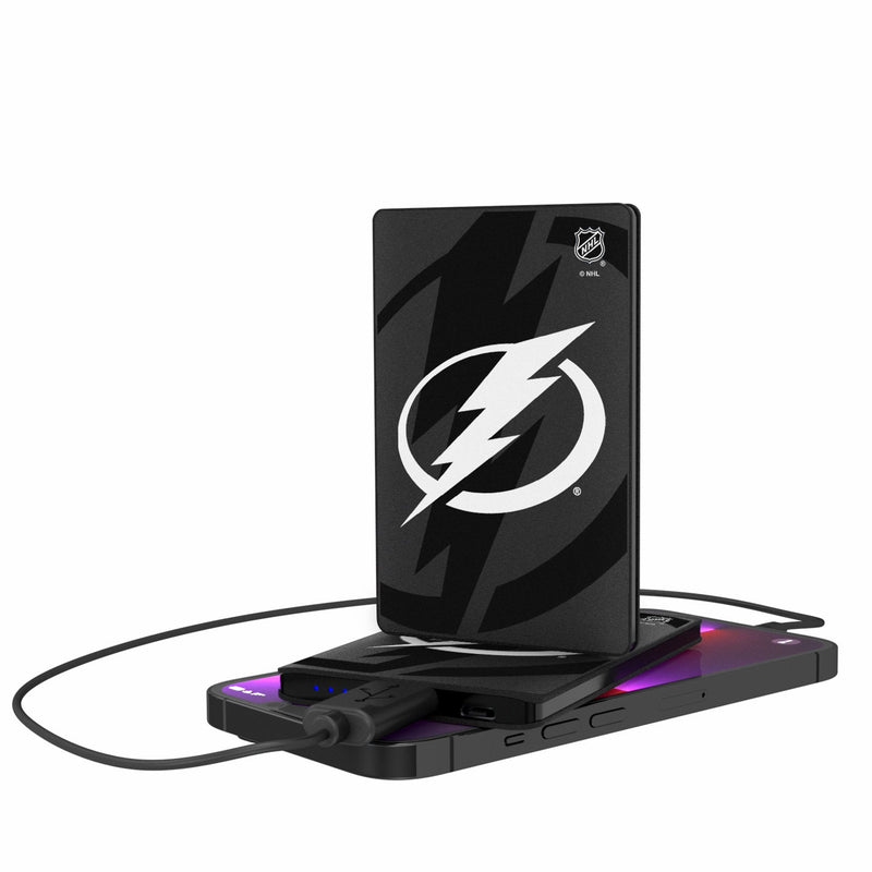 Tampa Bay Lightning Monocolor Tilt 2500mAh Credit Card Powerbank