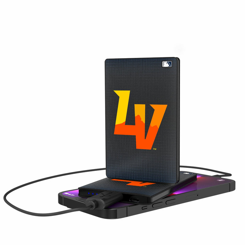 Las Vegas Aviators Linen 2500mAh Credit Card Powerbank