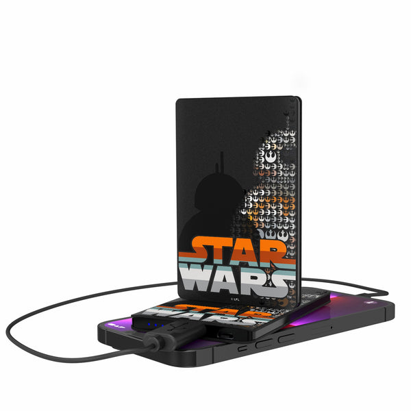 Star Wars BB-8 Quadratic 2500mAh Credit Card Powerbank