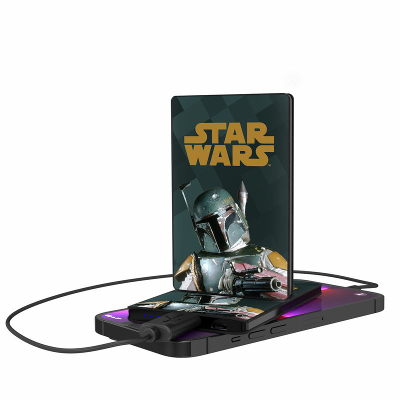 Star Wars Boba Fett Color Block 2500mAh Credit Card Powerbank