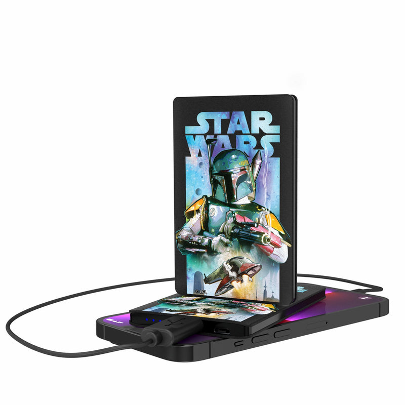 Star Wars Boba Fett Portrait Collage 2500mAh Credit Card Powerbank