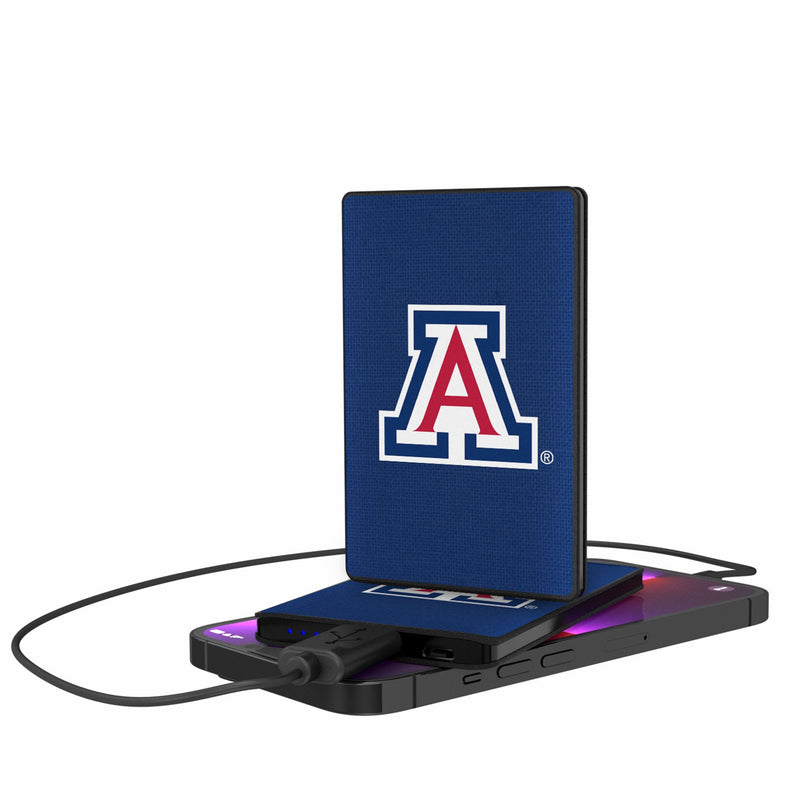 University of Arizona Wildcats Solid 2500mAh Credit Card Powerbank