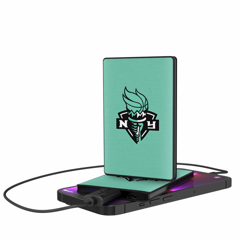 New York Liberty Solid 2500mAh Credit Card Powerbank