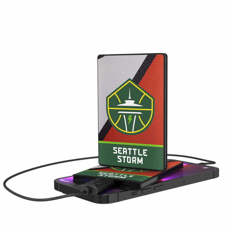 Seattle Storm Basketball 2500mAh Credit Card Powerbank