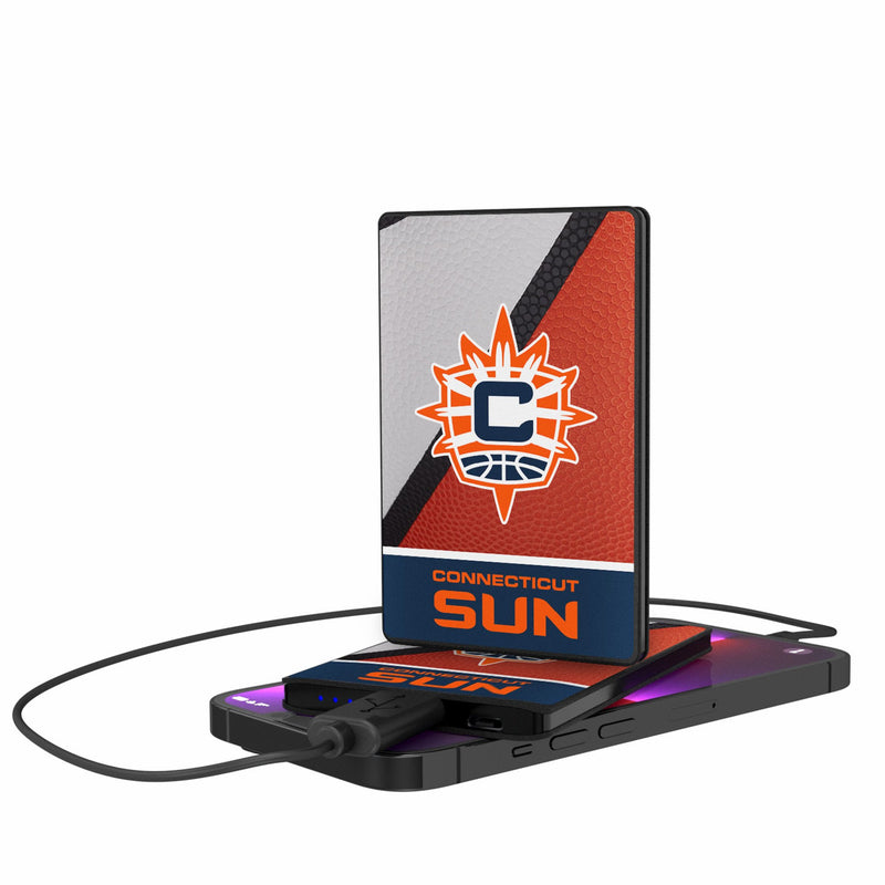 Connecticut Sun Basketball 2500mAh Credit Card Powerbank