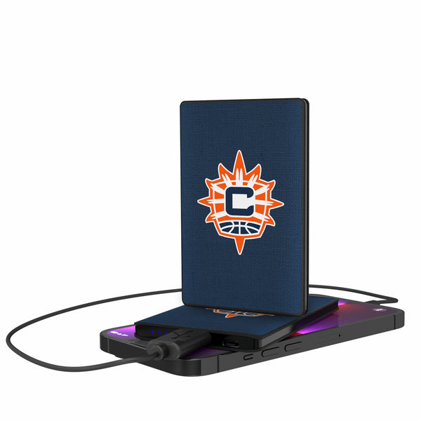 Connecticut Sun Solid 2500mAh Credit Card Powerbank