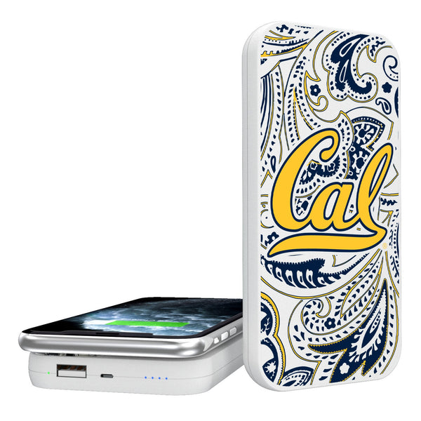 University of California Berkeley Golden Bears Paisley 5000mAh Portable Wireless Charger