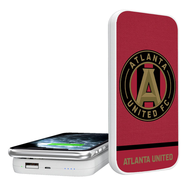 Atlanta United FC  Endzone Solid 5000mAh Portable Wireless Charger