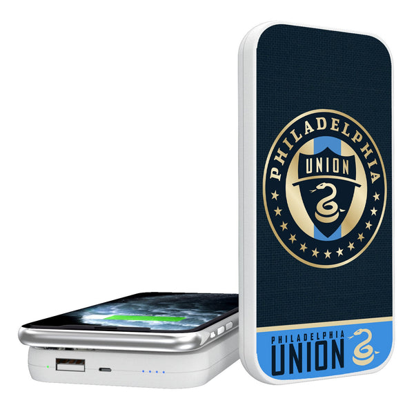 Philadelphia Union   Endzone Solid 5000mAh Portable Wireless Charger