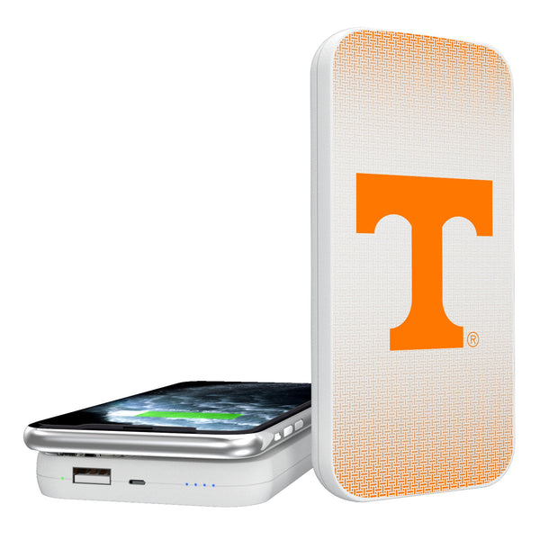 University of Tennessee Volunteers Linen 5000mAh Portable Wireless Charger