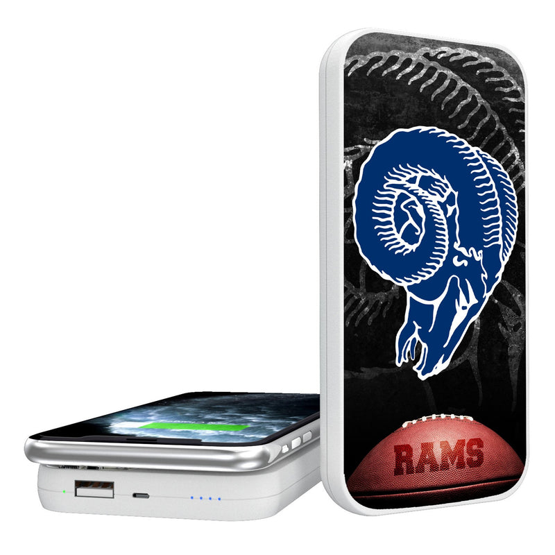 Los Angeles Rams Historic Collection Legendary 5000mAh Portable Wireless Charger