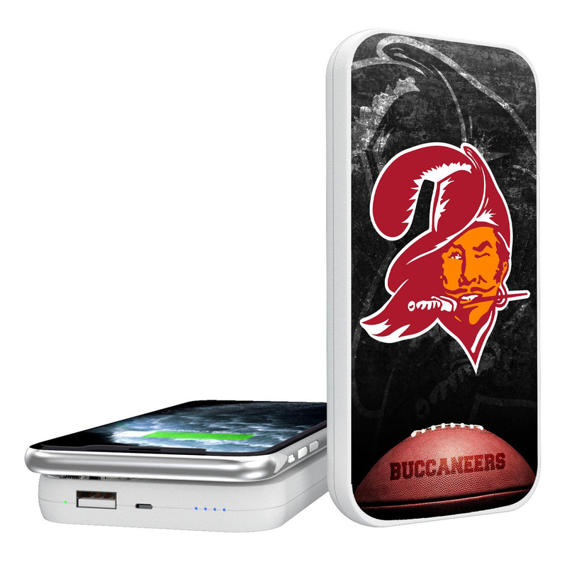 Tampa Bay Buccaneers Historic Collection Legendary 5000mAh Portable Wireless Charger