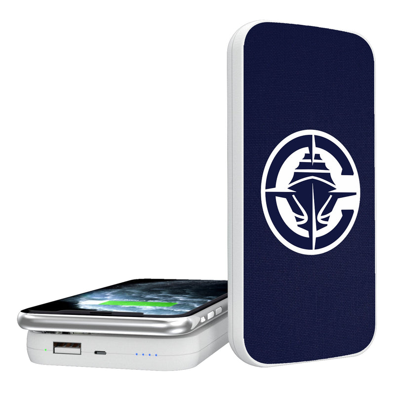 Los Angeles Clippers Solid 5000mAh Portable Wireless Charger