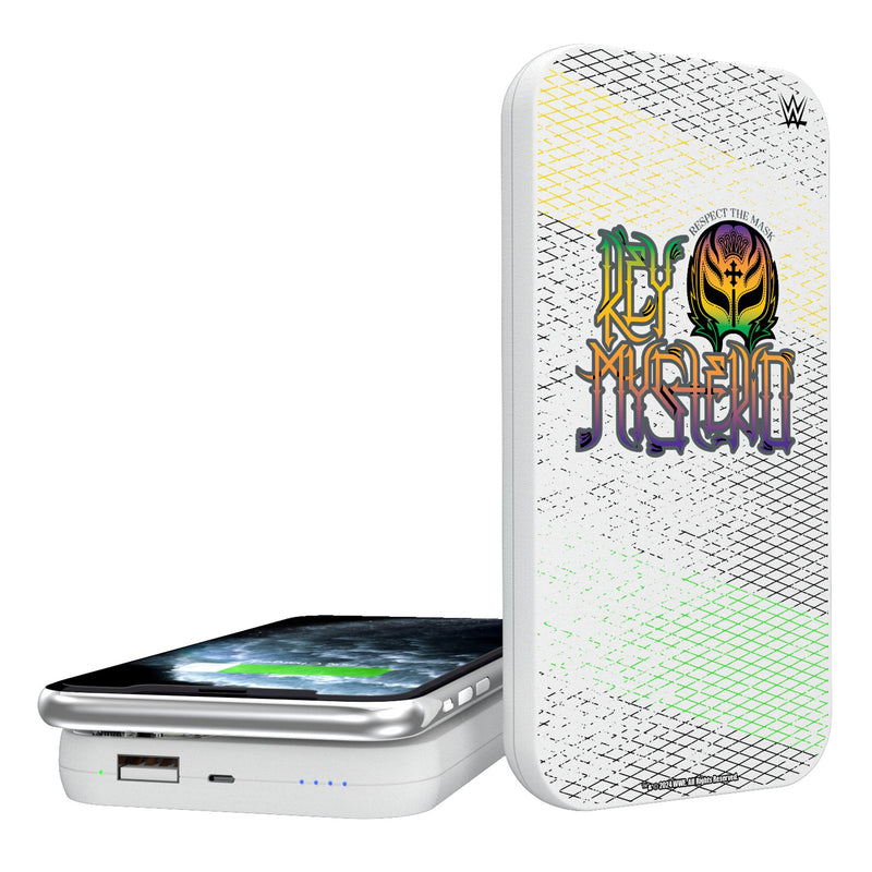 Rey Mysterio Steel 5000mAh Portable Wireless Charger