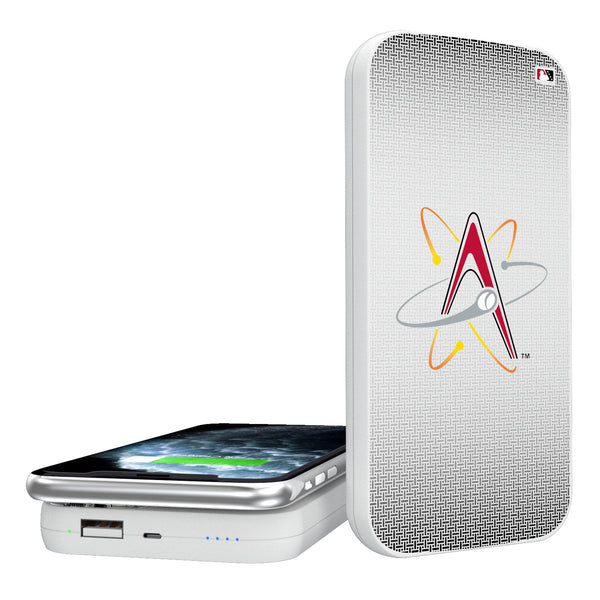 Albuquerque Isotopes Linen 5000mAh Portable Wireless Charger