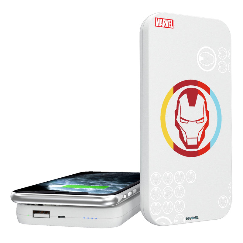 Marvel Avengers Iron Man Sigil 5000mAh Portable Wireless Charger