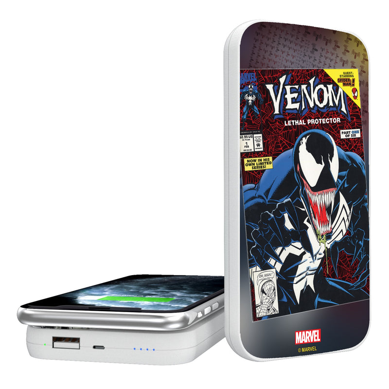 Marvel Venom Classic Cover 5000mAh Portable Wireless Charger