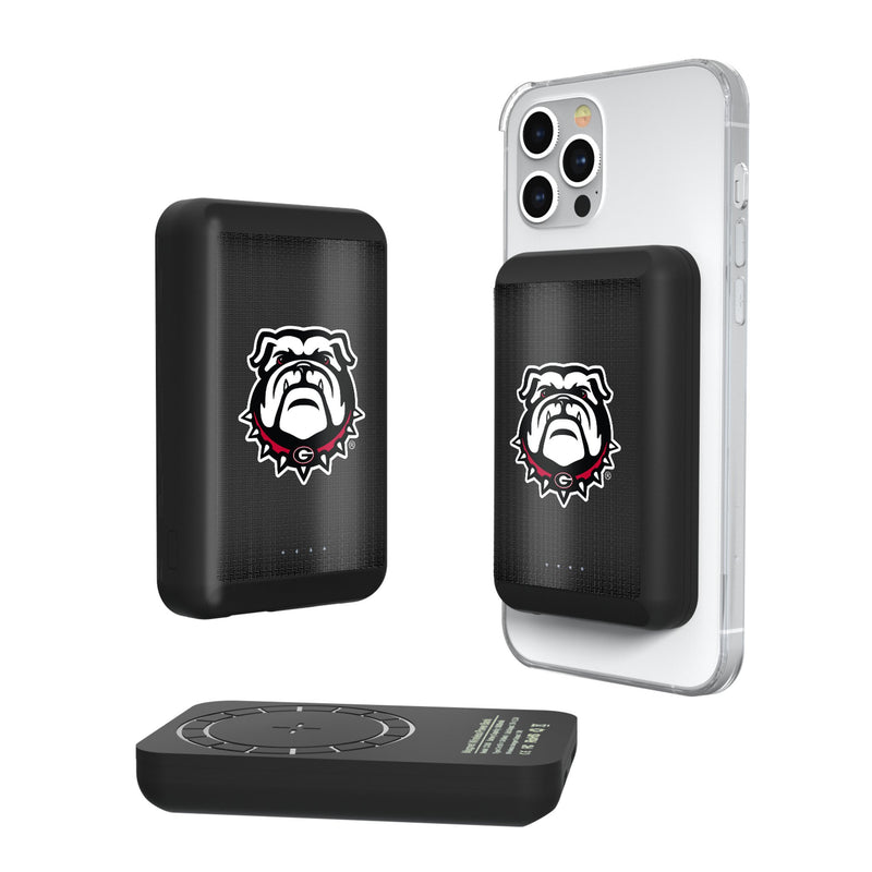 University of Georgia Bulldogs Uga Linen Wireless Mag Power Bank